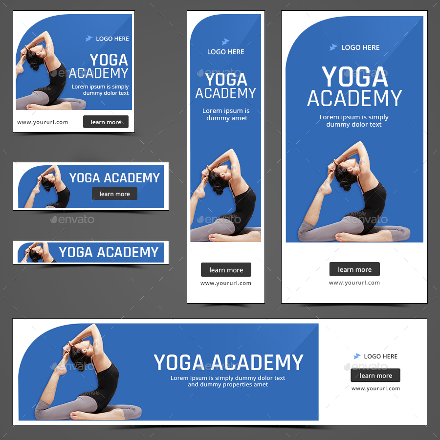 Yoga Banners by Hyov GraphicRiver